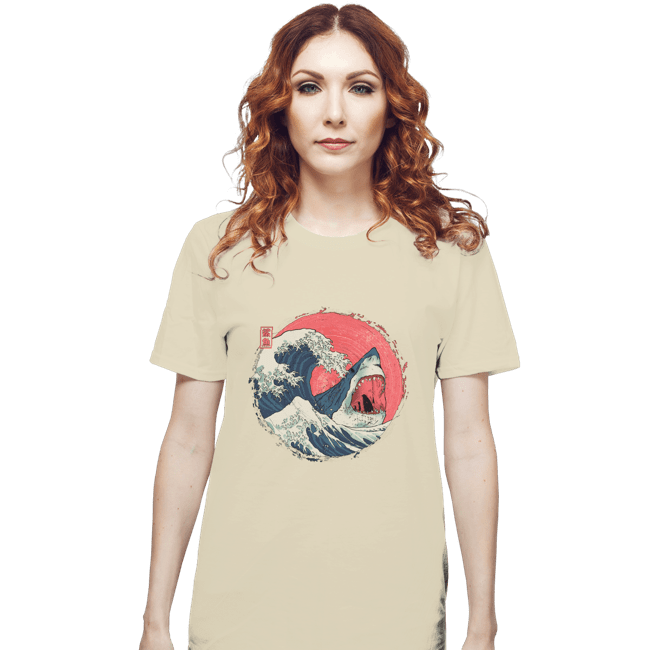 Daily_Deal_Shirts T-Shirts, Unisex / Small / Natural The Great Shark