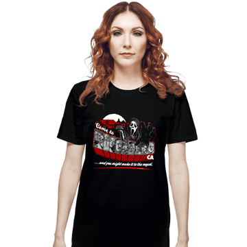 Shirts T-Shirts, Unisex / Small / Black Come To Woodsboro