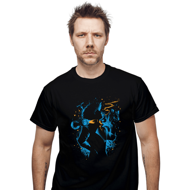 Daily_Deal_Shirts T-Shirts, Unisex / Small / Black Swimming Bird