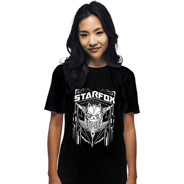 Shirts T-Shirts, Unisex / Small / Black Starfox Crest