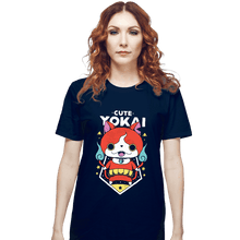 Load image into Gallery viewer, Shirts T-Shirts, Unisex / Small / Navy Cute Yokai
