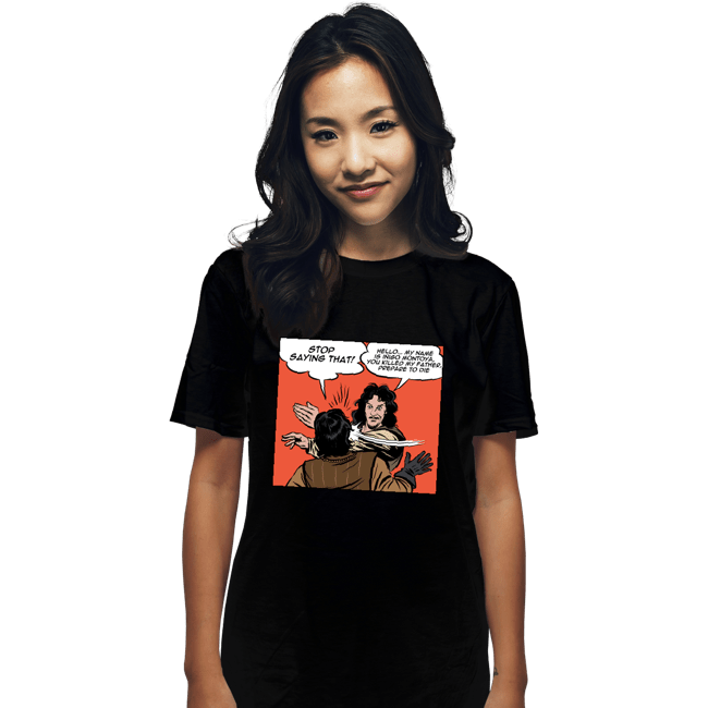 Daily_Deal_Shirts T-Shirts, Unisex / Small / Black Montoya Slap