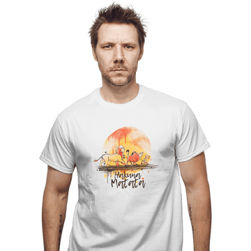 Shirts T-Shirts, Unisex / Small / White No Worries Watercolor