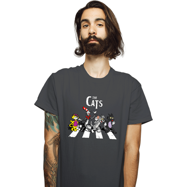 Daily_Deal_Shirts T-Shirts, Unisex / Small / Charcoal The Cats