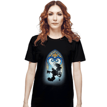 Load image into Gallery viewer, Shirts T-Shirts, Unisex / Small / Black Heart Window
