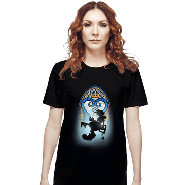 Shirts T-Shirts, Unisex / Small / Black Heart Window