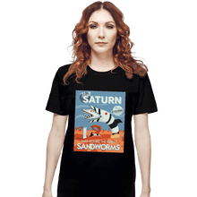 Load image into Gallery viewer, Shirts T-Shirts, Unisex / Small / Black Visit Saturn
