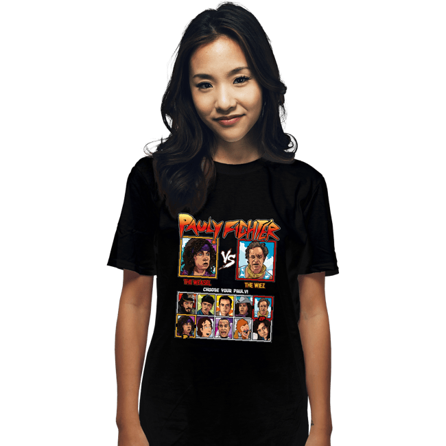 Secret_Shirts T-Shirts, Unisex / Small / Black Pauly Fighter