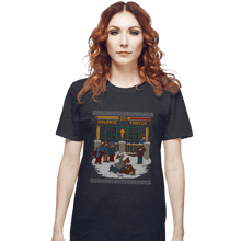 Load image into Gallery viewer, Daily_Deal_Shirts T-Shirts, Unisex / Small / Dark Heather The Christmas Fight
