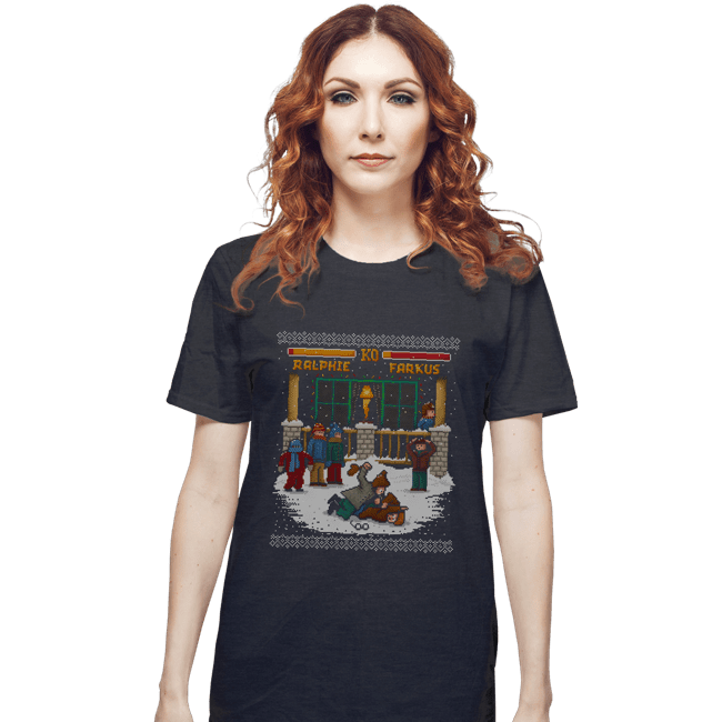 Daily_Deal_Shirts T-Shirts, Unisex / Small / Dark Heather The Christmas Fight