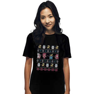 Shirts T-Shirts, Unisex / Small / Black Winter Fantasy