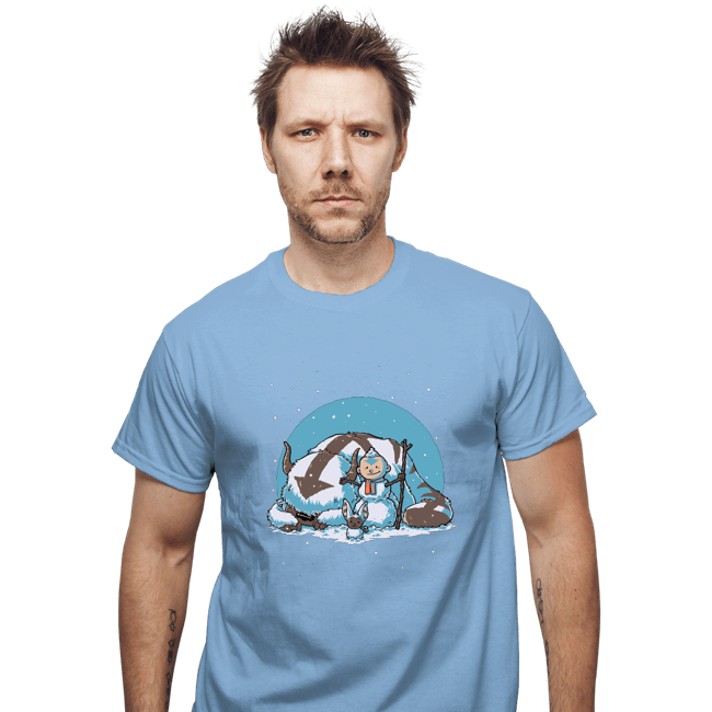 Secret_Shirts T-Shirts, Unisex / Small / Powder Blue Snow Bender