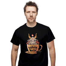 Load image into Gallery viewer, Secret_Shirts T-Shirts, Unisex / Small / Black Black Coffee Cup
