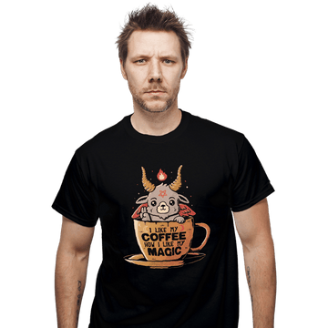 Secret_Shirts T-Shirts, Unisex / Small / Black Black Coffee Cup