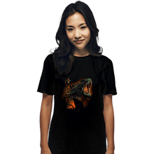 Load image into Gallery viewer, Daily_Deal_Shirts T-Shirts, Unisex / Small / Black Prehistoric Kaiju

