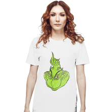 Load image into Gallery viewer, Shirts T-Shirts, Unisex / Small / White FU Grinch
