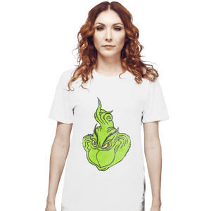 Shirts T-Shirts, Unisex / Small / White FU Grinch