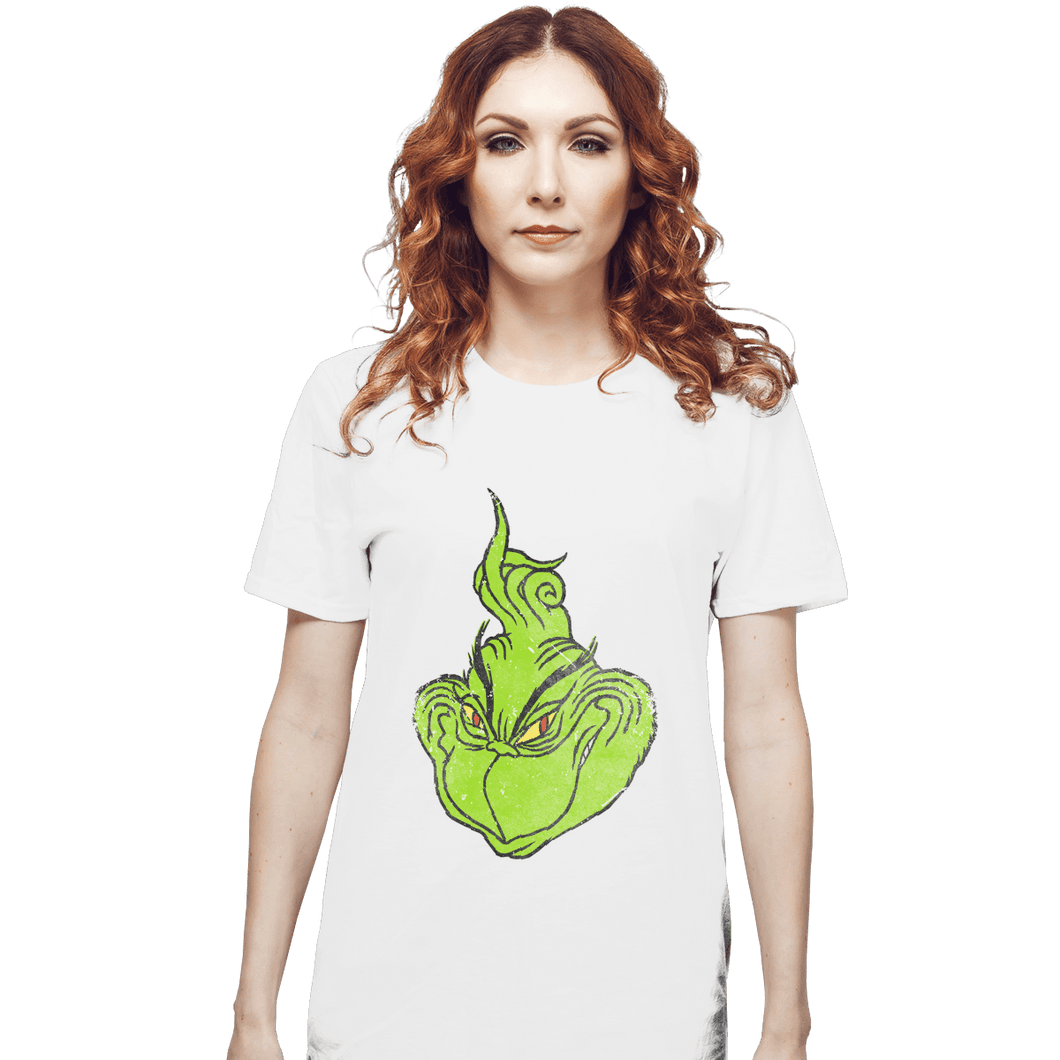 Shirts T-Shirts, Unisex / Small / White FU Grinch