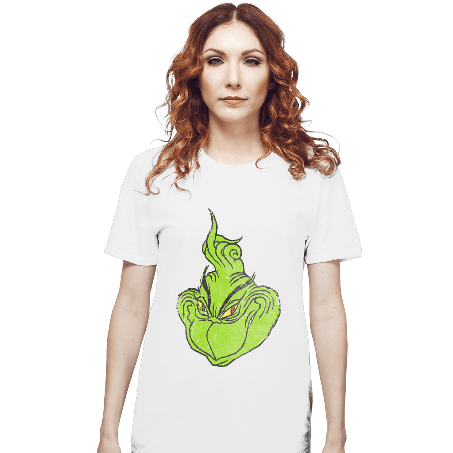 Shirts T-Shirts, Unisex / Small / White FU Grinch