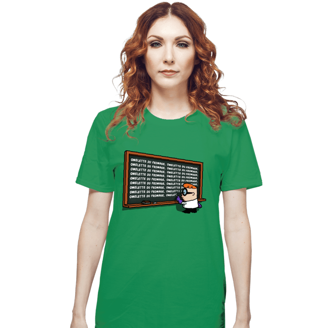 Daily_Deal_Shirts T-Shirts, Unisex / Small / Irish Green French Chalkboard