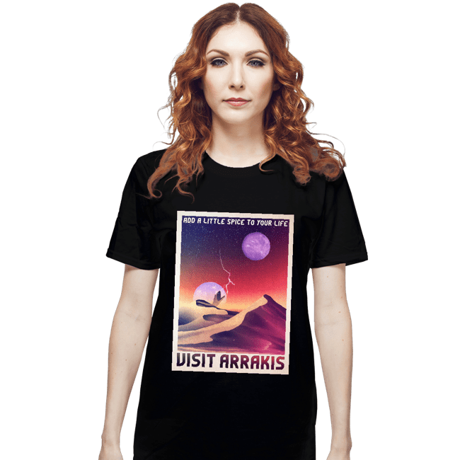 Secret_Shirts T-Shirts, Unisex / Small / Black Planet Arrakis