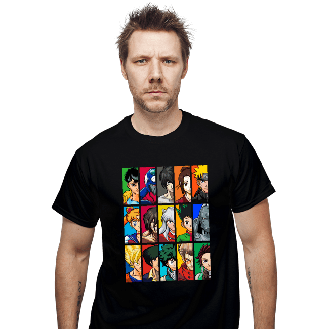 Daily_Deal_Shirts T-Shirts, Unisex / Small / Black Anime VS Anime