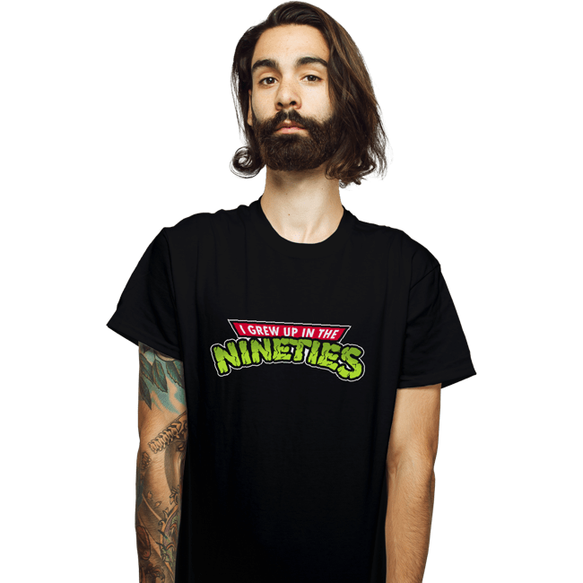 Secret_Shirts T-Shirts, Unisex / Small / Black Grew Up In The Nineties