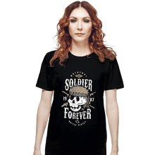Load image into Gallery viewer, Shirts T-Shirts, Unisex / Small / Black Soldier Forever
