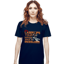 Load image into Gallery viewer, Daily_Deal_Shirts T-Shirts, Unisex / Small / Navy Hey Laser Lips!
