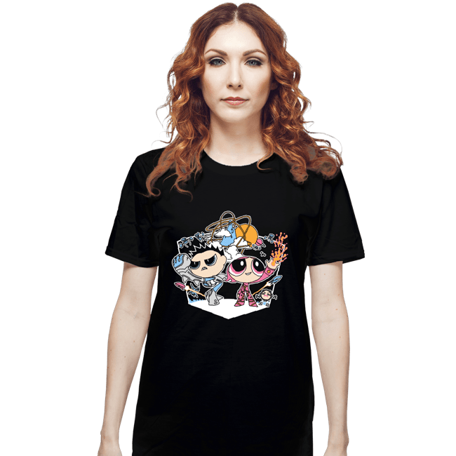 Secret_Shirts T-Shirts, Unisex / Small / Black Shark & Lava