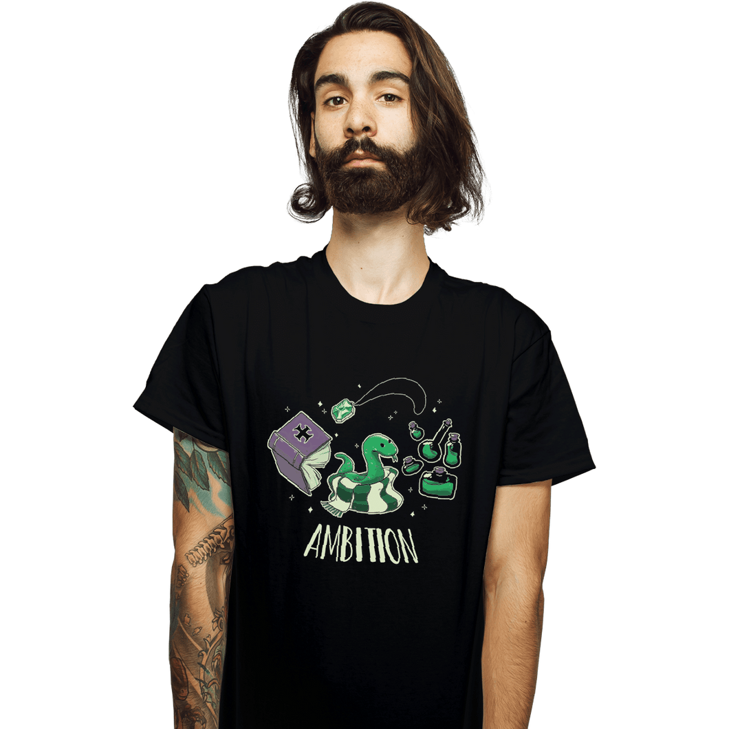 Shirts T-Shirts, Unisex / Small / Black Ambition