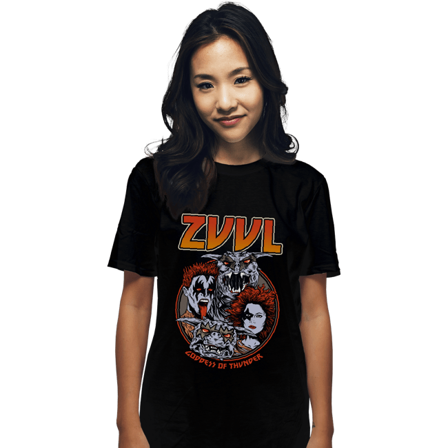 Shirts T-Shirts, Unisex / Small / Black Zuul Metal
