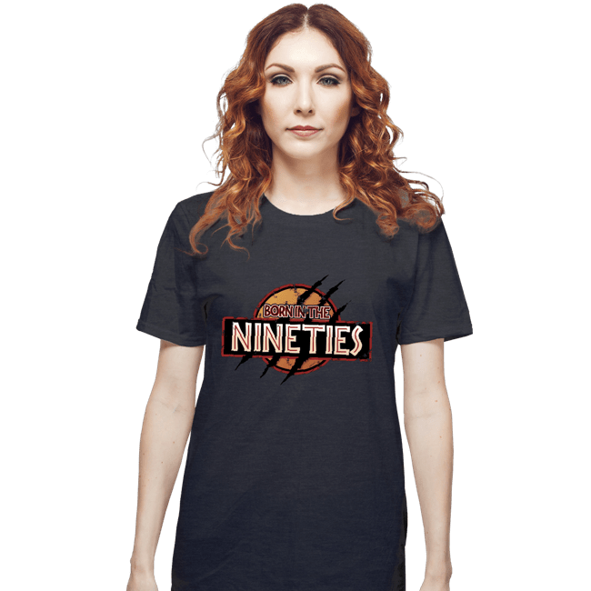 Shirts T-Shirts, Unisex / Small / Dark Heather Born In The Nineties