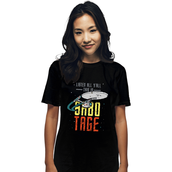 Secret_Shirts T-Shirts, Unisex / Small / Black Sabotage!