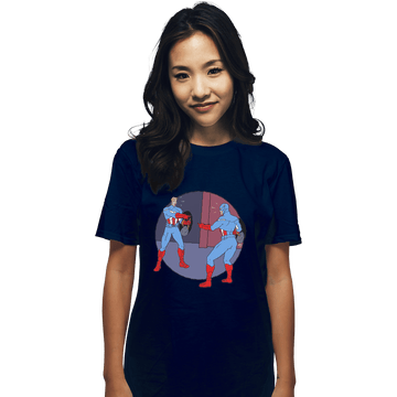 Shirts T-Shirts, Unisex / Small / Navy Captain Americas