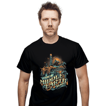 Shirts T-Shirts, Unisex / Small / Black To The Forgotten World We Go