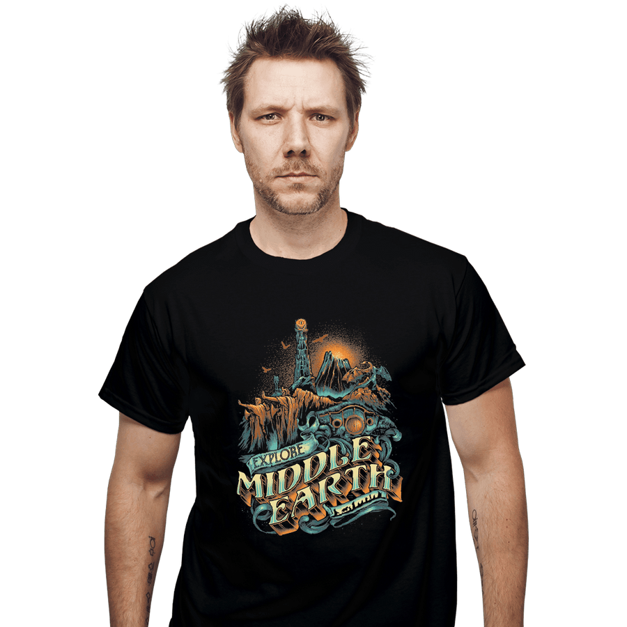 Shirts T-Shirts, Unisex / Small / Black To The Forgotten World We Go