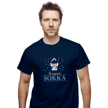Load image into Gallery viewer, Shirts T-Shirts, Unisex / Small / Navy The Legend Of Sokka
