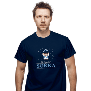 Shirts T-Shirts, Unisex / Small / Navy The Legend Of Sokka