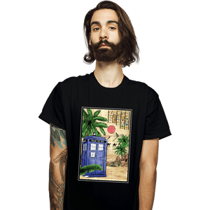 Daily_Deal_Shirts T-Shirts, Unisex / Small / Black TARDIS In Egypt