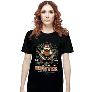 Daily_Deal_Shirts T-Shirts, Unisex / Small / Black True Hunter