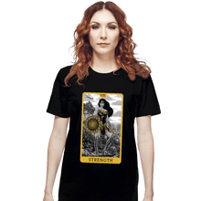 Load image into Gallery viewer, Daily_Deal_Shirts T-Shirts, Unisex / Small / Black JL Tarot - Strength
