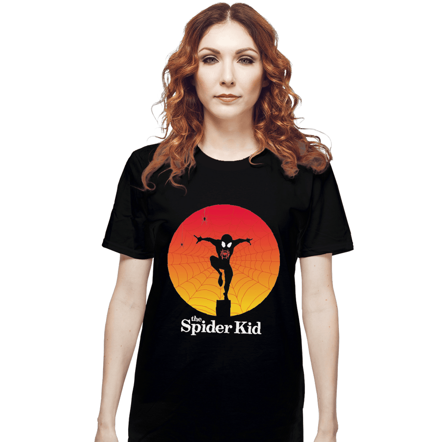 Shirts T-Shirts, Unisex / Small / Black The Spider Kid