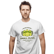 Load image into Gallery viewer, Shirts T-Shirts, Unisex / Small / White Small Olive
