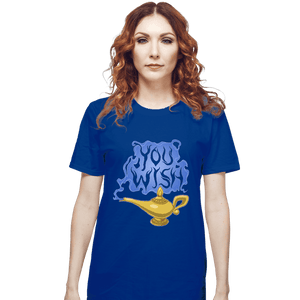 Daily_Deal_Shirts T-Shirts, Unisex / Small / Royal Blue You Wish