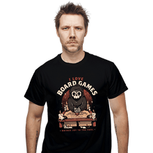 Load image into Gallery viewer, Daily_Deal_Shirts T-Shirts, Unisex / Small / Black I Love Board Games
