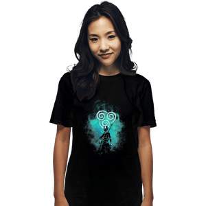 Shirts T-Shirts, Unisex / Small / Black Aang Art
