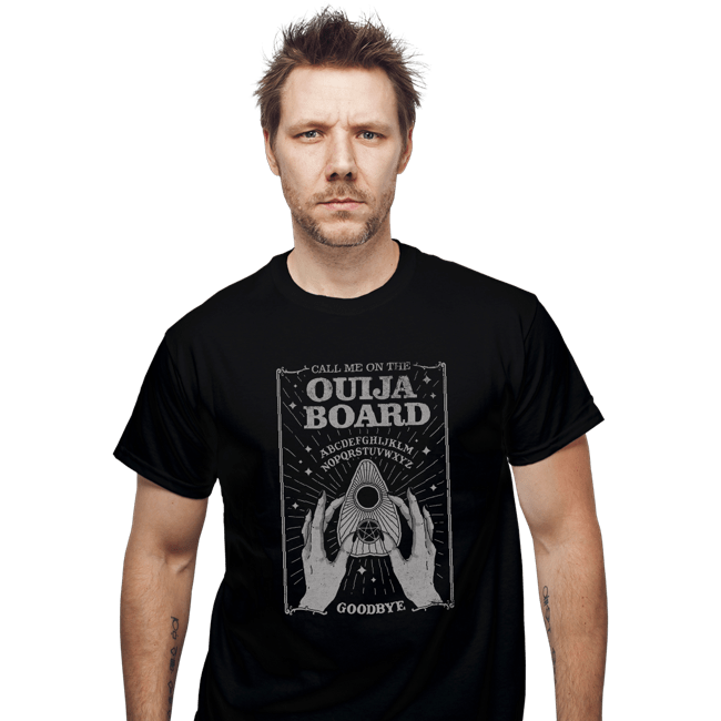 Shirts T-Shirts, Unisex / Small / Black Call Me On The Ouija