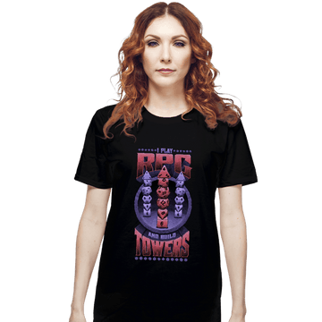 Secret_Shirts T-Shirts, Unisex / Small / Black Dice Tower!