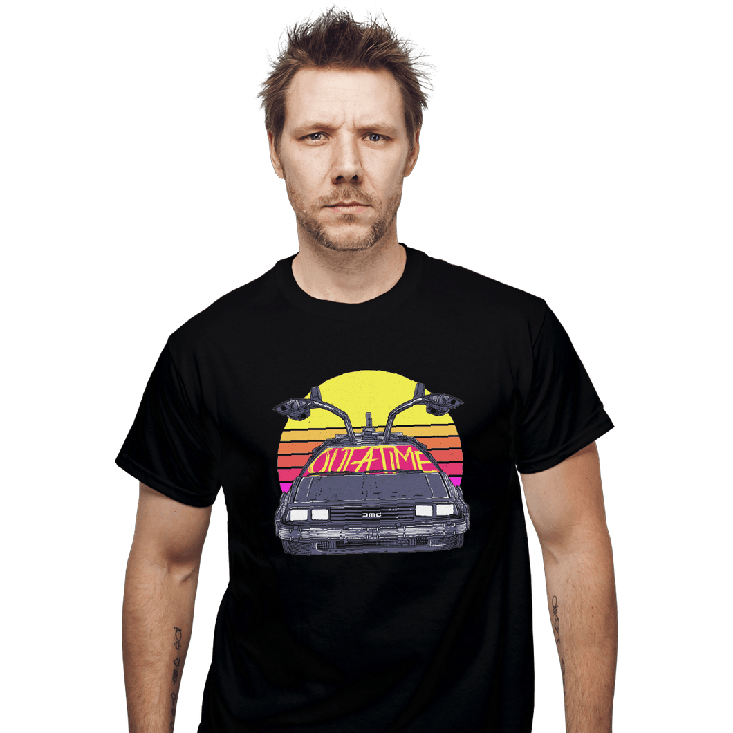 Shirts T-Shirts, Unisex / Small / Black Outatime In The 80s